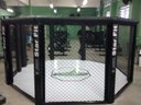 Ver imagem 4 de Octógono de Mma, Boxe Muay Thai Solo Tamanho 5 X 5metros:vermelho