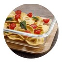 Ver imagem 3 de Pote De Vidro Borossilicato 1,5 L Tampa De Bambu - Mimo Style