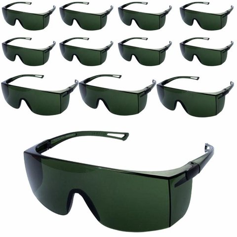 Óculos de Proteção Rayban Verde Sky Wps0209 com 12 Unidades Delta Plus