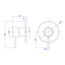 Ver imagem 3 de Acabamento Monocomando para Chuveiro Deca You 4993.inx104.chu Redondo Inox Inox 4993.inx104.chu