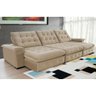 Sofá Coliseu Super Pillow 3,70m Bege - 1