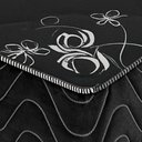 Ver imagem 2 de Colchão Solteiro Andes Bordado Preto Espuma D20 78x188x14cm