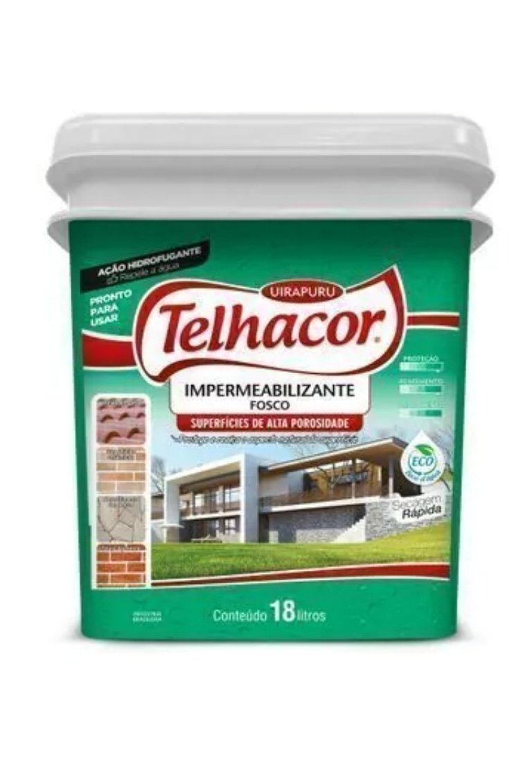 Impermeabilizante Incolor Fosco 18l