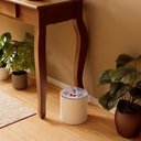 Ver imagem 4 de Lixeira Decorada Branca com Borboleta Vermelha