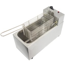 Fritadeira Elétrica Industrial com Óleo 3 Litros 1 Cuba Inox Batata Pastel Toppen Fritas FRB1C3 - 2