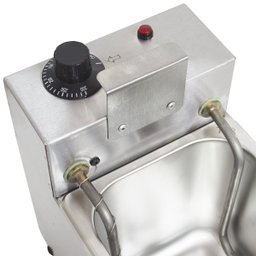 Fritadeira Elétrica Industrial com Óleo 3 Litros 1 Cuba Inox Batata Pastel Toppen Fritas FRB1C3 - 4