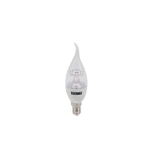 Lâmpada Led Taschibra Tvl 25 Vela Chama Bico Torcido 3w E14 Bivolt 2700 K - Branco Quente