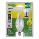 Ver imagem 2 de Lâmpada Led Taschibra Tvl 25 Vela Chama Bico Torcido 3w E14 Bivolt 2700 K - Branco Quente