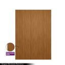 Ver imagem 3 de Painel Decorativo Ripado para Parede Mahalo 180x250 MDP Nature G77 - Gran Belo