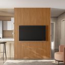 Ver imagem 1 de Painel Decorativo Ripado para Parede Mahalo 180x250 MDP Nature G77 - Gran Belo