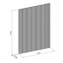 Ver imagem 4 de Painel Decorativo Ripado para Parede Mahalo 180x250 MDP Nature G77 - Gran Belo