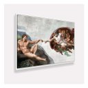 Ver imagem 2 de Quadro Michelangelo a Criação de Adão de Releitura 123x83