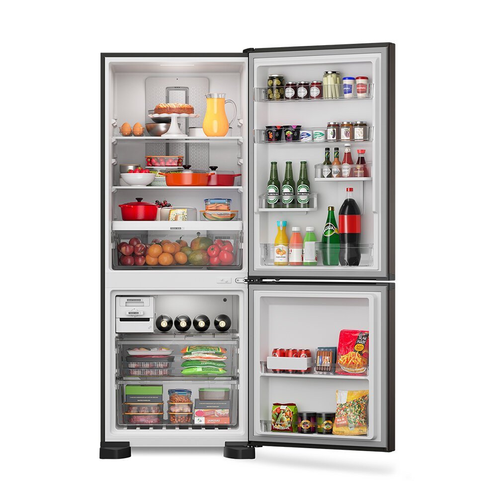 Geladeira Toshiba 4 Portas French Door 638L RF646WEP Cinza Morandi