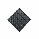 Ver imagem 4 de Kit 12 Peças Deck Modular Plástico 30x30 Quintal Piscina Box Cinza Frisado