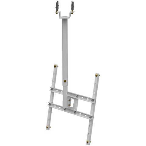 Suporte Teto Tv 10"-65" Vesa 600x400 Giro 360° Novo - Branco