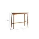 Ver imagem 6 de Conjunto Mesa Bancada com 2 Banquetas Moema em Madeira Amêndoa