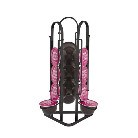 Suporte Triplo Cápsulas de Café Dolce Gusto Black - Cód07117