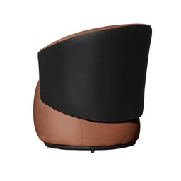 Poltrona Orgânica Beatriz Boucle Elegante - 7decormoveis Terracota - 3