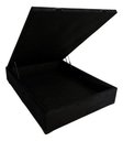 Ver imagem 5 de Box Baú Casal Suede Preto So1clique 1,38 X 1,88 Pistão a Gás