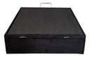 Ver imagem 1 de Box Baú Casal Suede Preto So1clique 1,38 X 1,88 Pistão a Gás