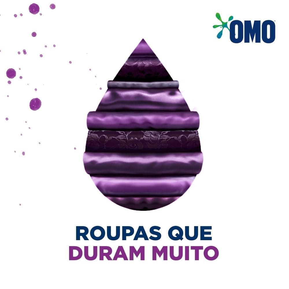 Ver imagem 5 de Kit 2 Sabão Líquido Omo Roupas Finas e Delicadas Roupas Pretas e Escuras 900ml