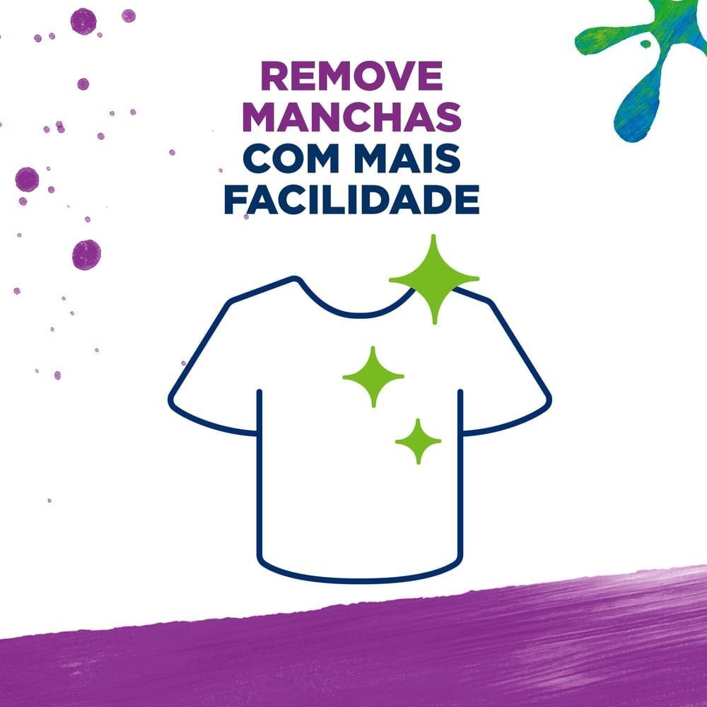 Ver imagem 6 de Kit 2 Sabão Líquido Omo Roupas Finas e Delicadas Roupas Pretas e Escuras 900ml