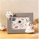 Ver imagem 3 de Porta Retrato Espacial Nasa Foguete Moldura de Astronauta 3d