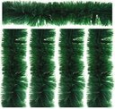 Ver imagem 1 de Festão de Natal Pet Largo Verde Fosco 12cm Jogo 25 Metros - Yangzi