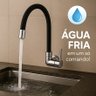 Torneira Flexível Parede Cozinha Gourmet Preta Black Fc01 - 1
