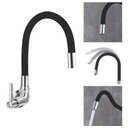 Ver imagem 4 de Torneira Flexível Parede Cozinha Gourmet Preta Black Fc01