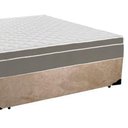 Ver imagem 6 de Cama Box Casal Suede + Colchão Sereneprime Molas Ensacadas 138x188x65 Bege