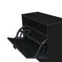 Ver imagem 2 de Sapateira Mercurio Ii 2gav P/12 Pares Mdp 12mm com Puxadores Preta