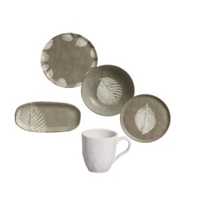 Aparelho de Jantar Café Lanche 20pçs Seiva Porto Brasil