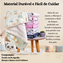 Ver imagem 2 de Manta de Bebe Sherpa Cobertor Quentinho 80cm X 75cm Fofinho Estampas Lindas