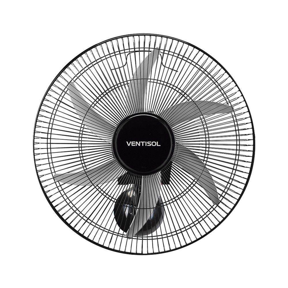 Ventilador de Parede 50cm Ventisol Steel Preto:bivolt