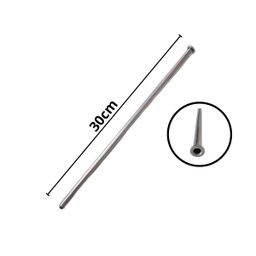 Poço Termométrico Inox 304 P/ Balde Fermentador - 300mm - 1