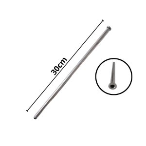 Poço Termométrico Inox 304 P/ Balde Fermentador - 300mm