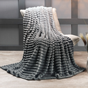 Ver imagem 1 de Cobertor Grosso Coberdrom Honey Casal Queen Fofinha e Quentinha Fluffly:cinza