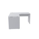Ver imagem 4 de Mesa em L para Escritório 125x125 Pandin P25 - Cinza