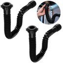 Ver imagem 1 de Sifão Sanfonado Universal 61cm Preto Astra Kit com 2 Un