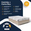 Ver imagem 5 de Cama Box com Colchão Ortopédico de Espuma D33 a Vácuo Sonno Full - Lucas Home - Casal