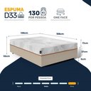Ver imagem 4 de Cama Box com Colchão Ortopédico de Espuma D33 a Vácuo Sonno Full - Lucas Home - Casal