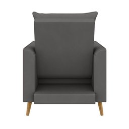 Poltrona Decorativa York C/ Puff em Veludojust Time - 3