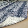 Tapete Azul Marinho Antiderrapante para Quarto Sala 200x135cm Retangular Poliéster Odessa - 2