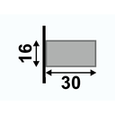 Ver imagem 2 de Ripa Poliestireno Cumaru Santa Luzia 280cmx30mmx16mm (02un):cumaru