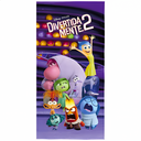 Ver imagem 1 de Toalha de Banho Aveludada Transfer Divertidamente 70x140cm