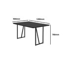 Ver imagem 3 de Conjunto para Sala de Jantar com 4 Cadeiras Betina Preto/Black/Terracota