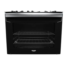 Fogão 5 Bocas de Embutir Dako Diplomata com Mesa de Vidro Preto Bivolt - 6