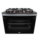 Ver imagem 1 de Fogão 5 Bocas de Embutir Dako Diplomata com Mesa de Vidro Preto Bivolt