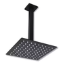 Ducha De Teto Chuveiro Preto Quadrado 20x20cm De Metal - 5